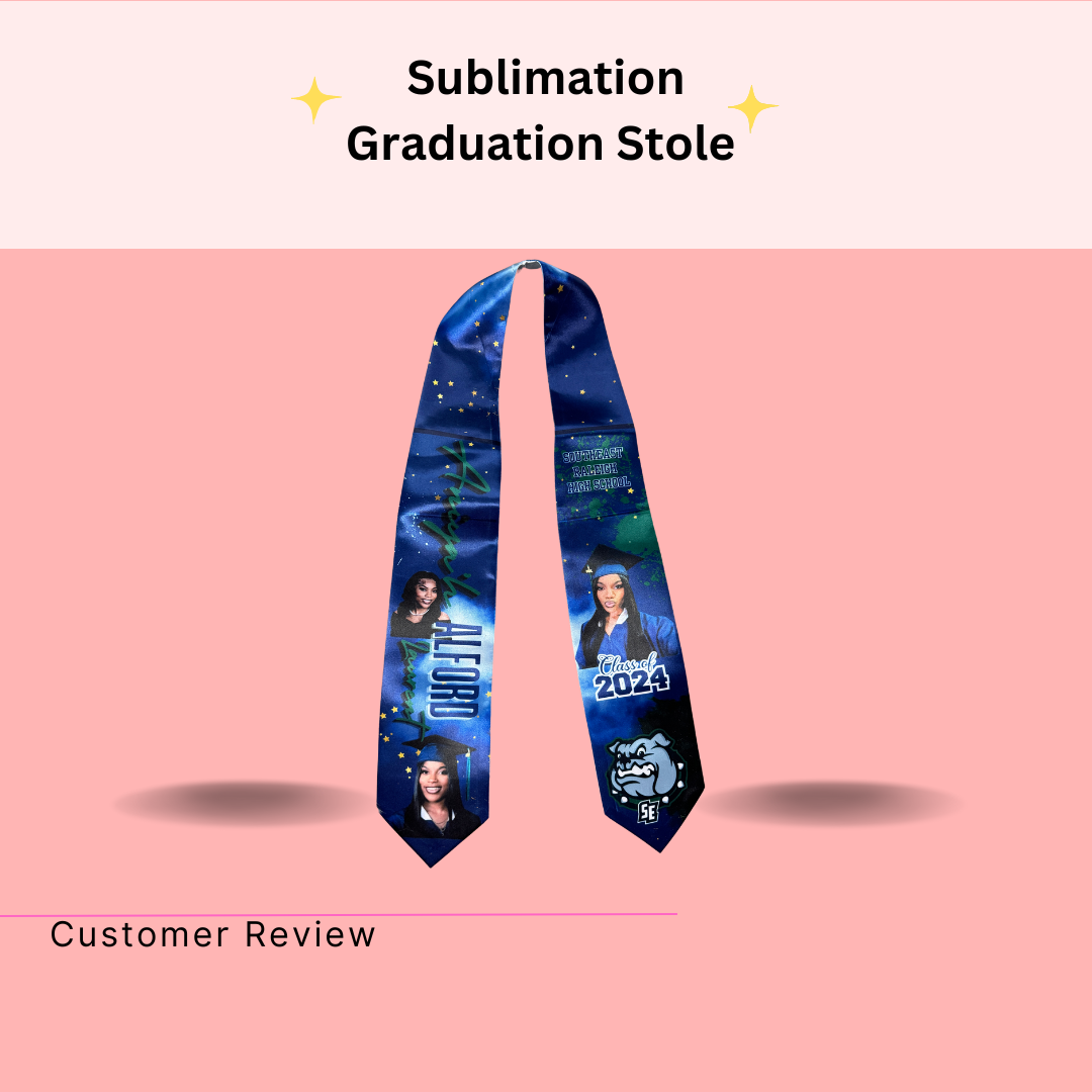 <transcy>Estolas de graduación en blanco</transcy>