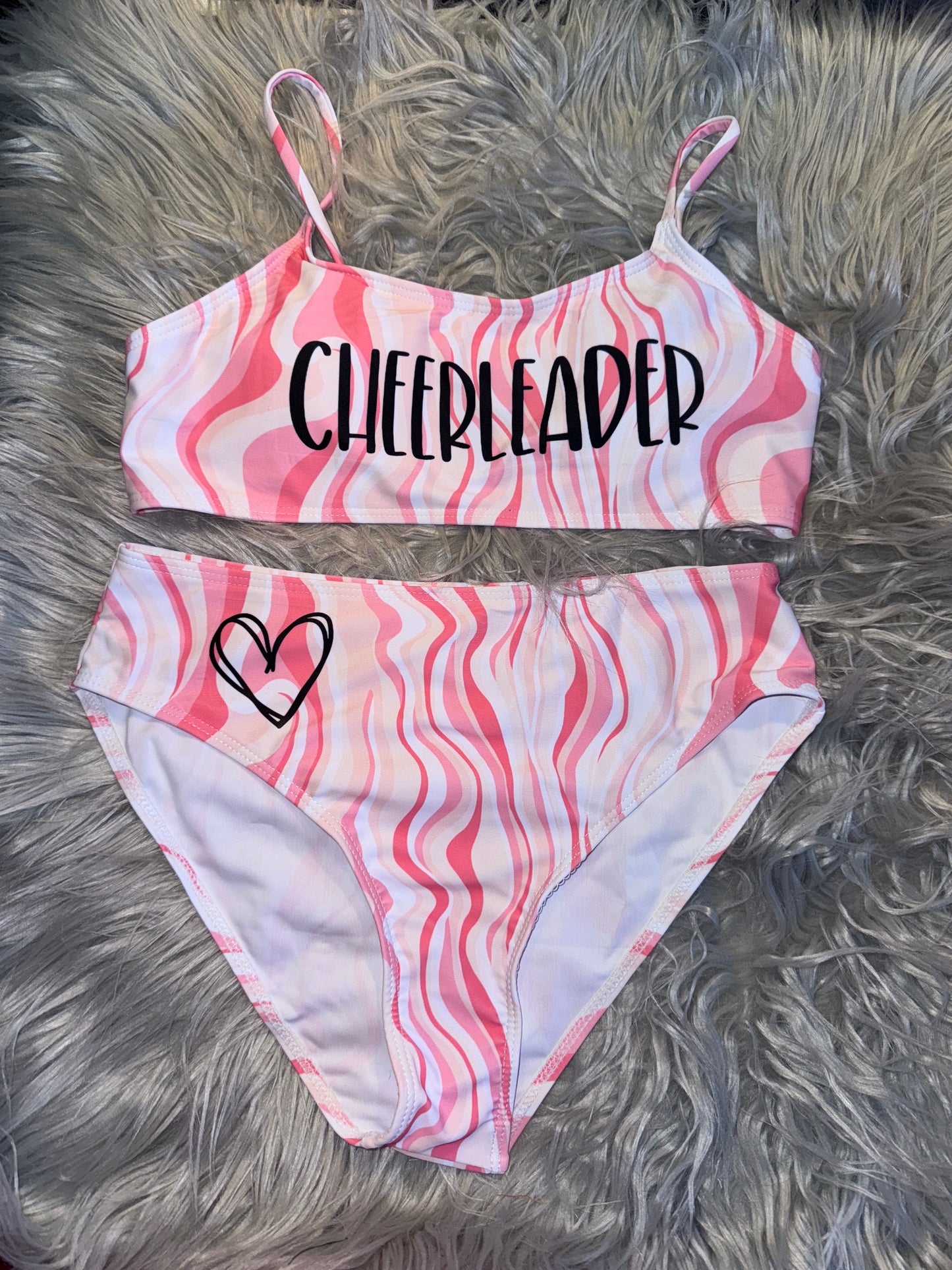 Allover Print Bikini Swimsuit