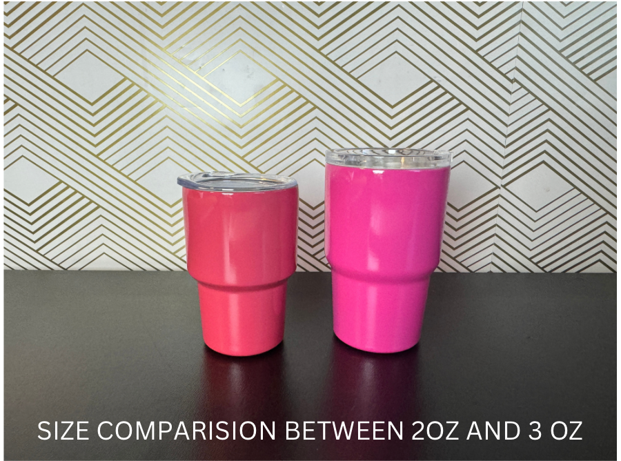 3oz mini stainless steel shot tumblers for sublimation | Sublimation shot glass | Mini Tumbler |3oz Mini Tumbler