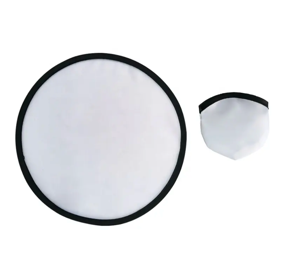 Abanico de Graduación para Sublimación | Abanico Plegable para Sublimación con Funda | Ventilador flexible con borde negro