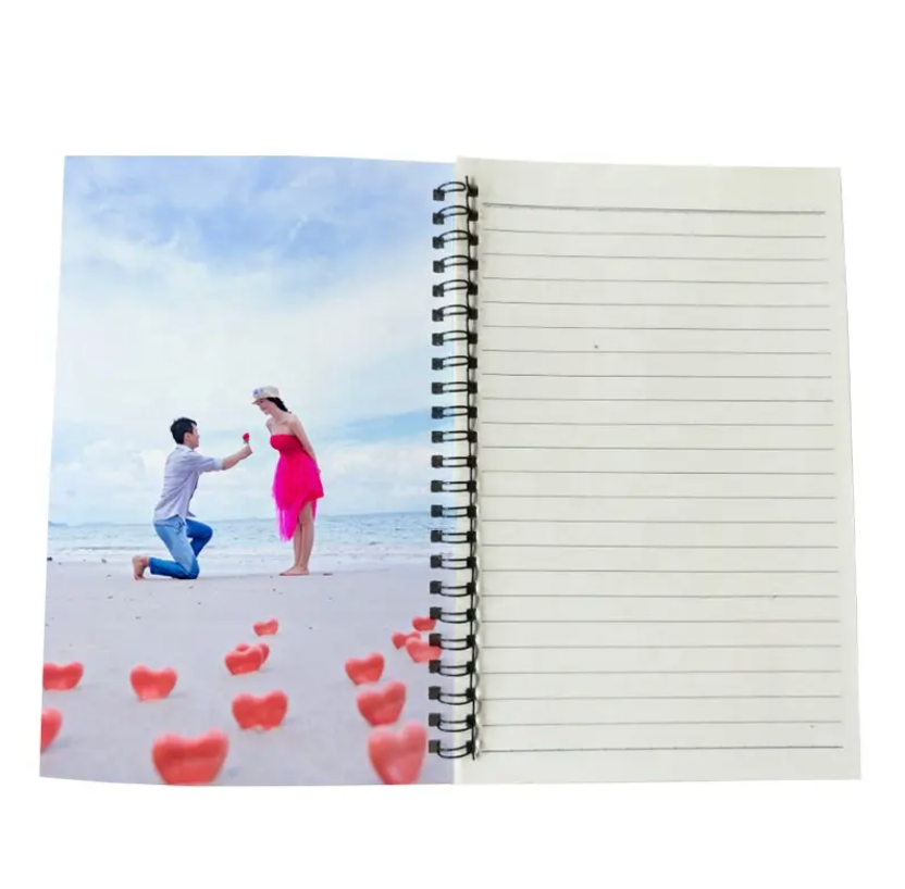 Sublimation School Notebook |Customizable Spiral Journal | Sublimation Spiral Notebook |8.5x11 IN Notebook