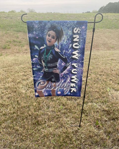 Bandera de jardín personalizada
