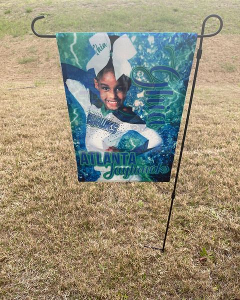 Bandera de jardín personalizada