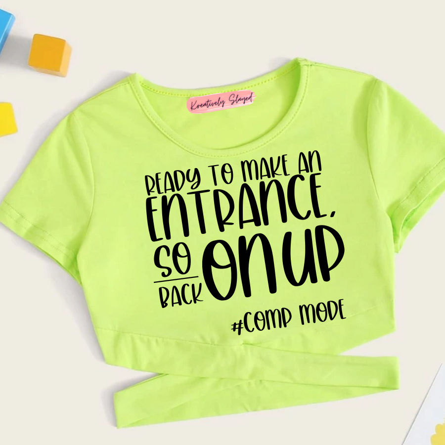 Ready To Make An Entrance Crop Top