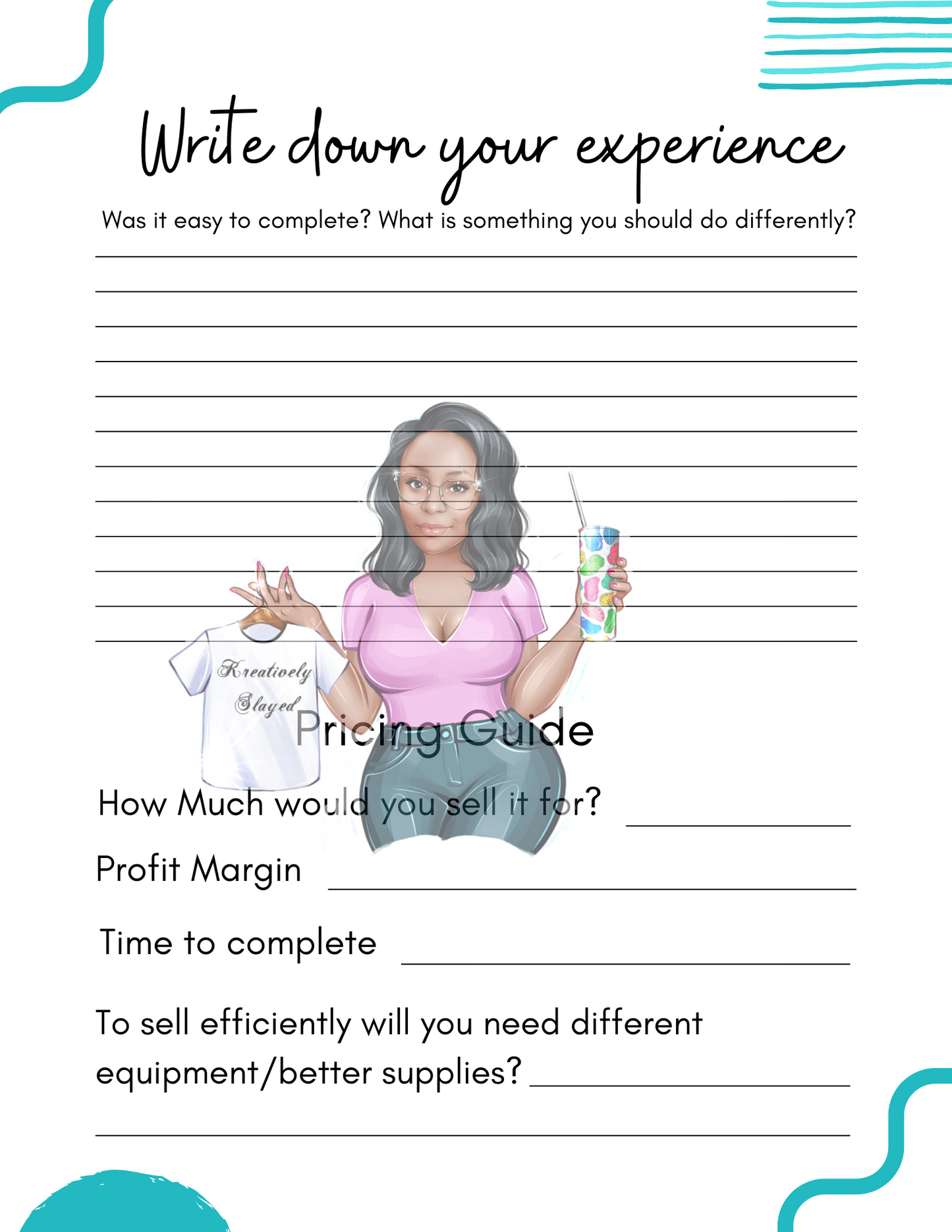 Crafting Journal: Cuaderno de planificación de proyectos para artesanos de pequeñas empresas, libro de registro de ideas de diseño, ideas de contenido, contabilidad sencilla (digital)