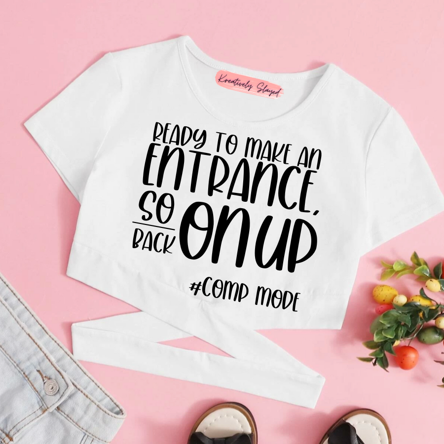 Ready To Make An Entrance Crop Top