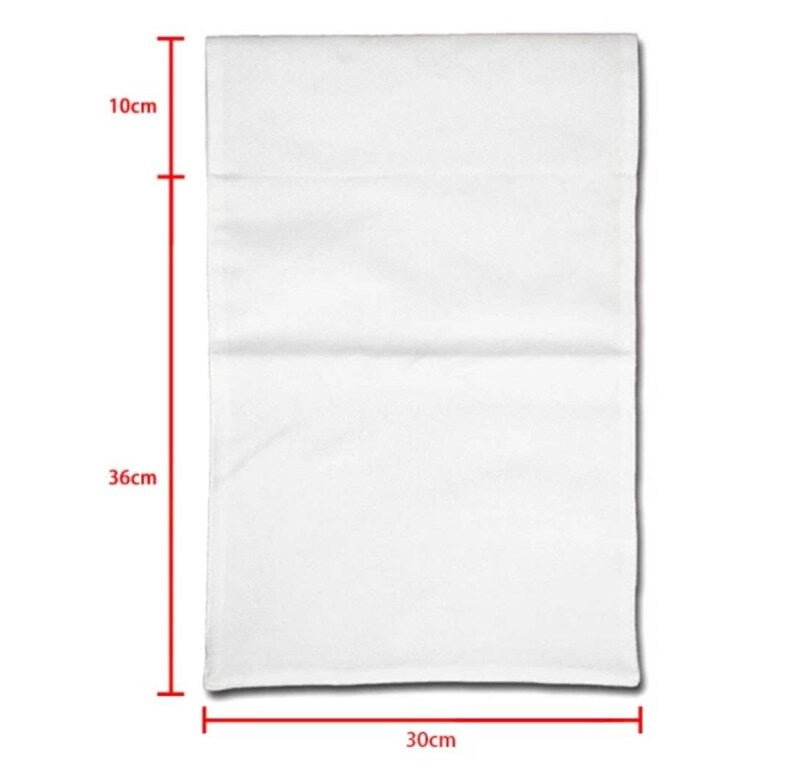 Bandera de jardín de lona de doble cara para sublimación