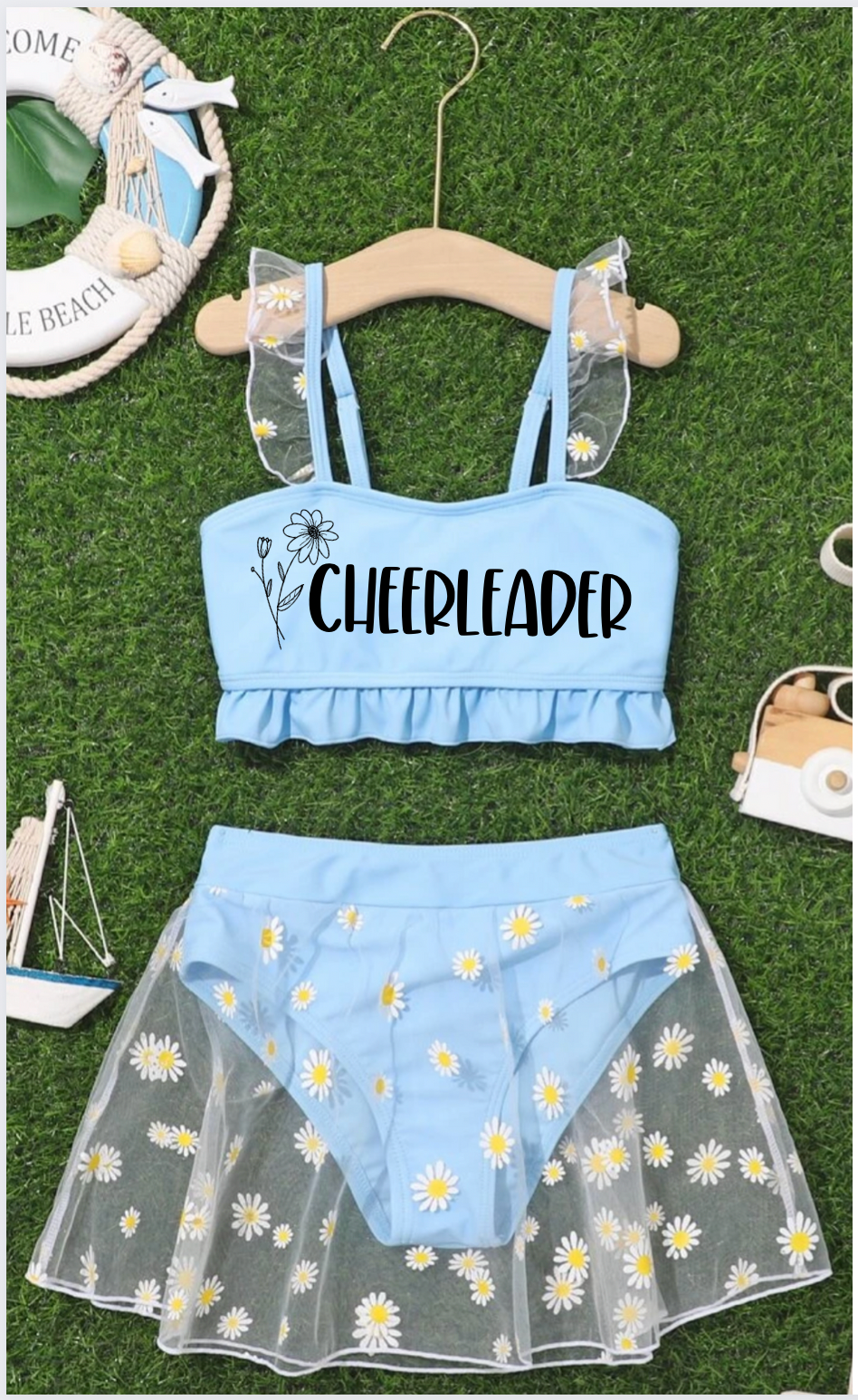 Daisy Skirt Swimsuit