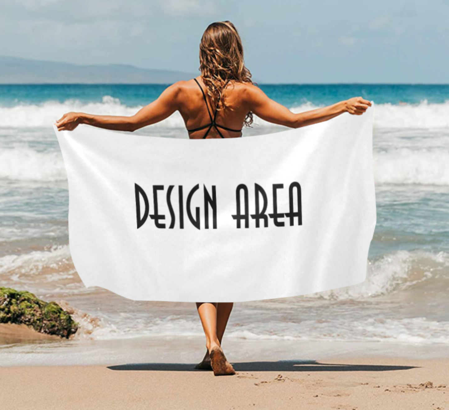 Personalized Beach Towel | Team Beach Towel| Custom Pool Towel