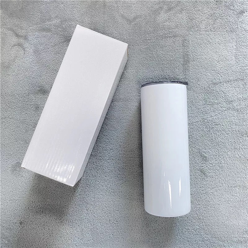 Vaso de sublimación blanco de 20 oz | Vaso no cónico | Sublimación en blanco