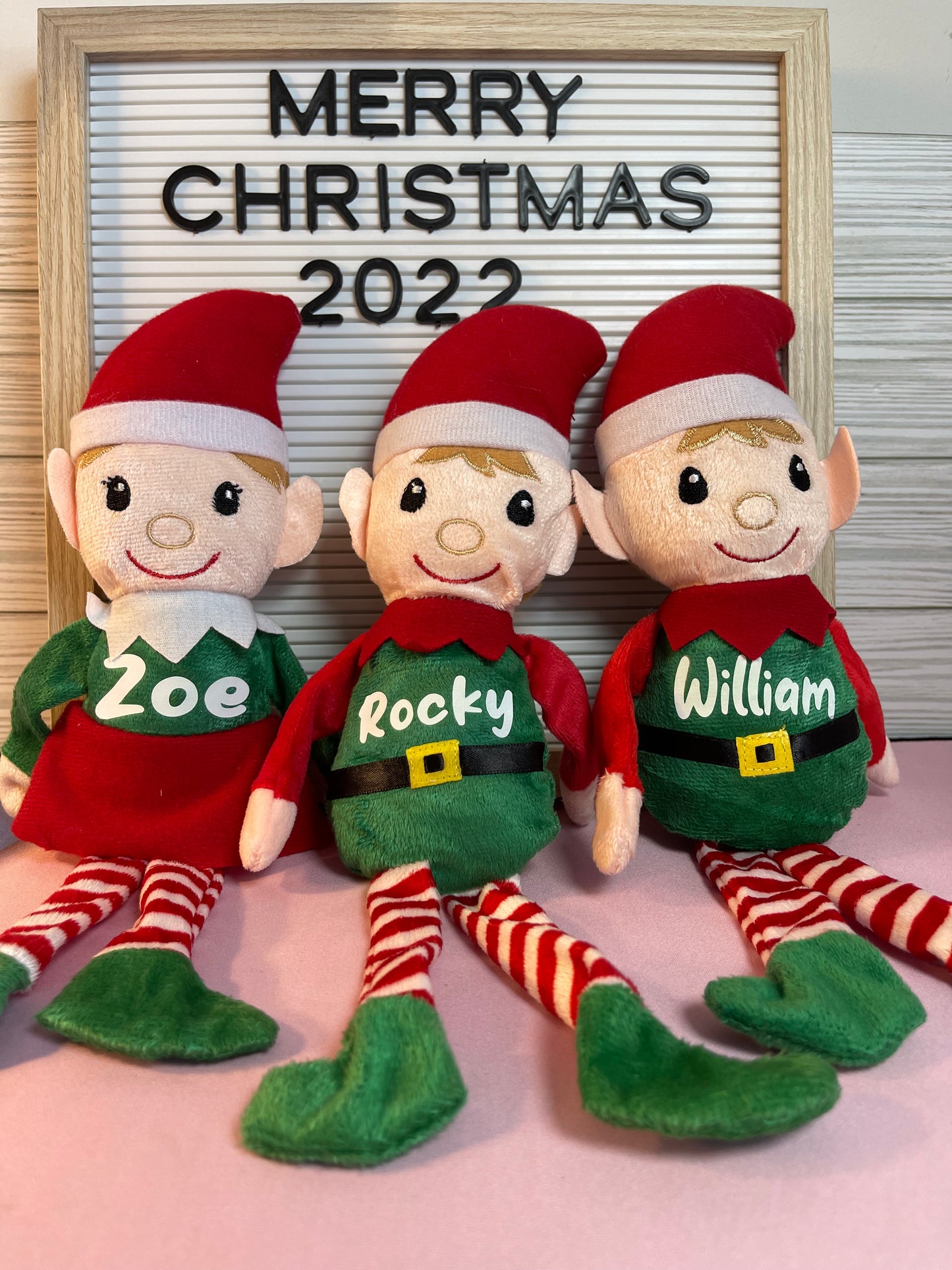 Elfo de peluche personalizado para niños