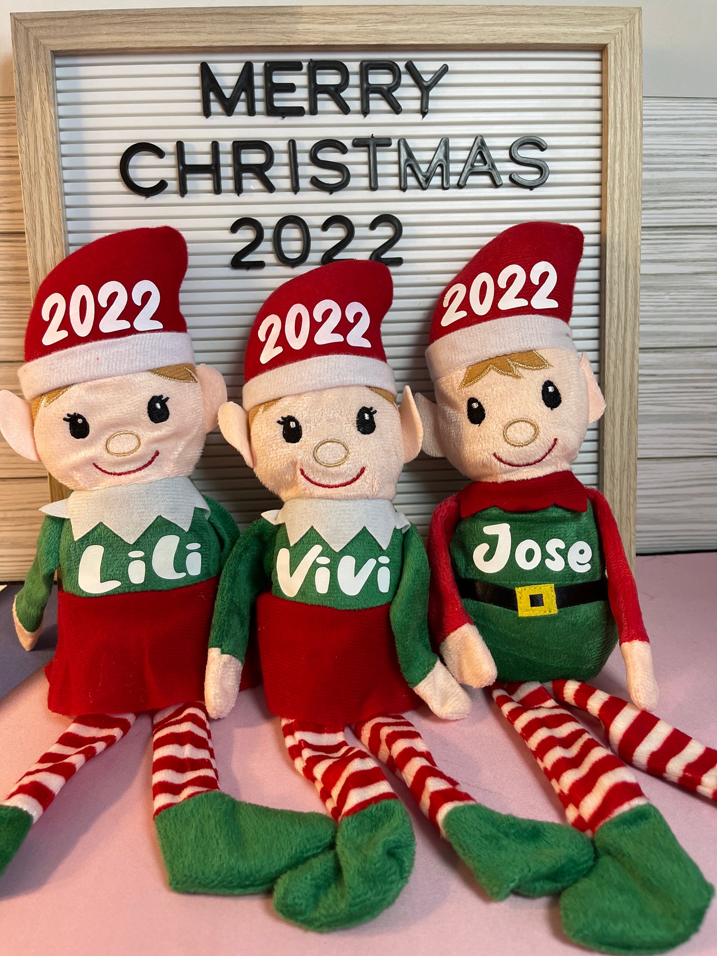 Elfo de peluche personalizado para niños