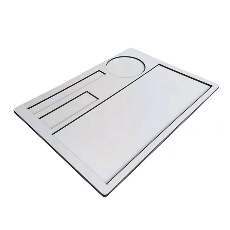 Bandeja Rollo para Sublimación| Bandeja de almacenamiento | Bandeja de comida para sublimación| Bandeja de Sublimación| Bandeja de almuerzo para refrigerios | Impresión por sublimación de MDF