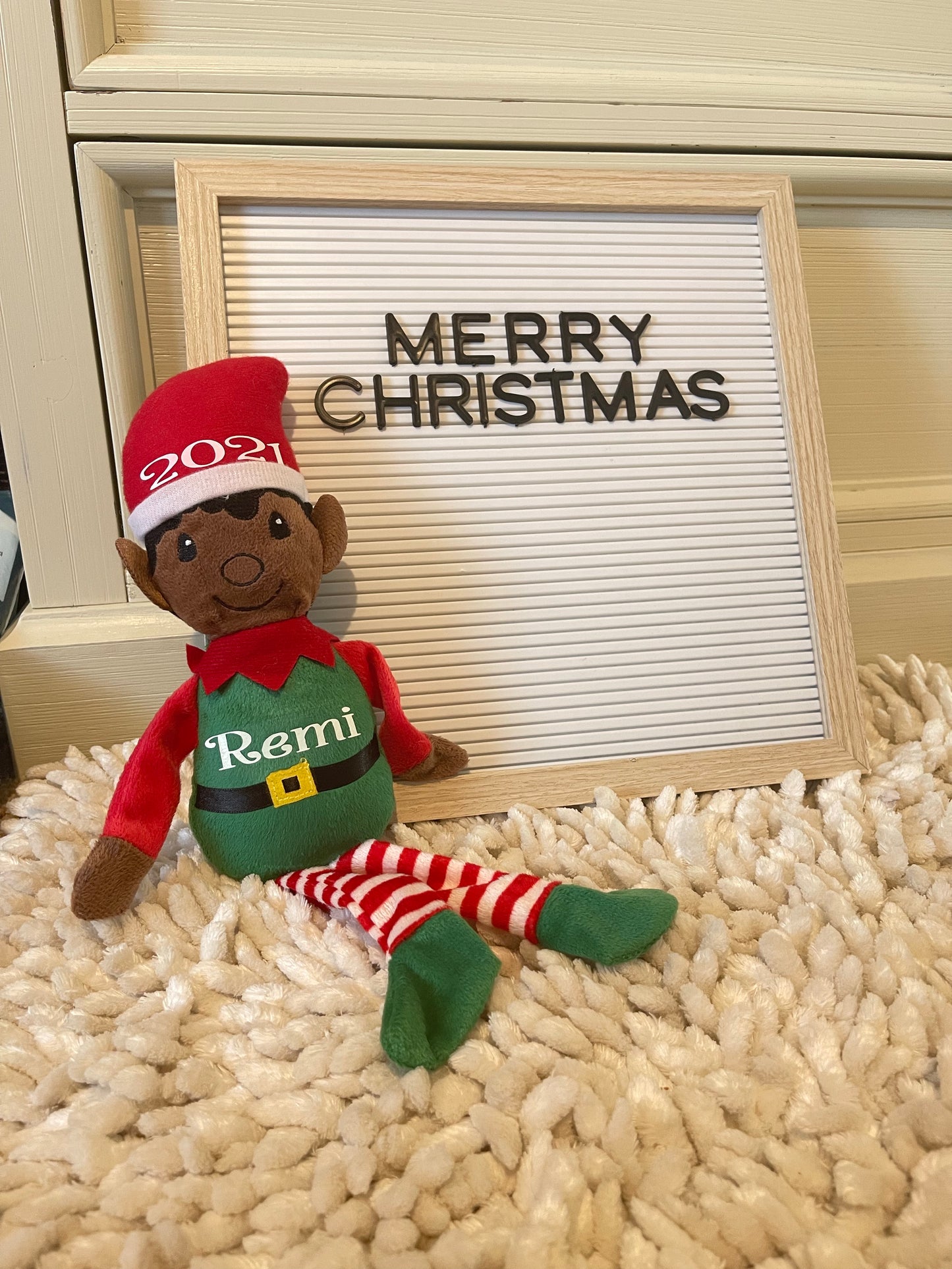 Elfo de peluche personalizado para niños