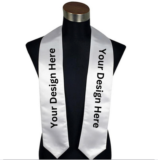 Customizable Stole | Personalized Stole for Graduation| High School Graduation | Pre-k Ceremony| College Graduation