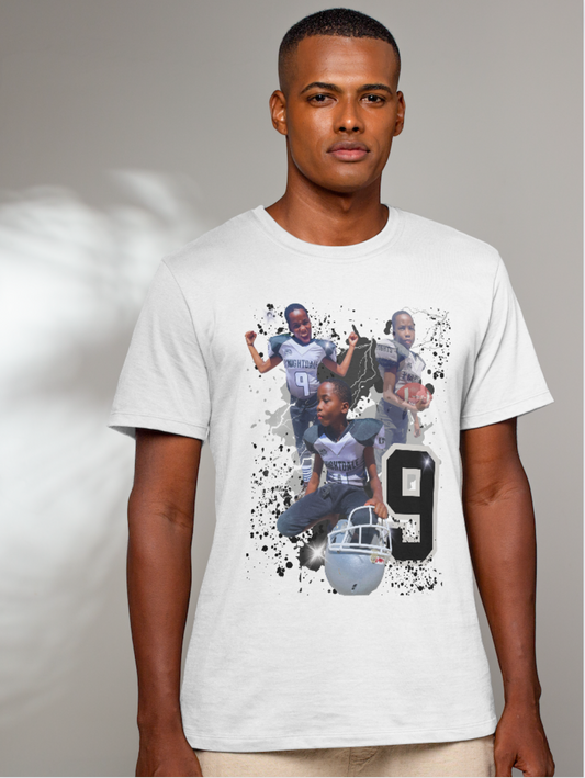 Knightdale Knights Football Shirts| Customizable Football Fan Shirts| Personalized Football Shirt