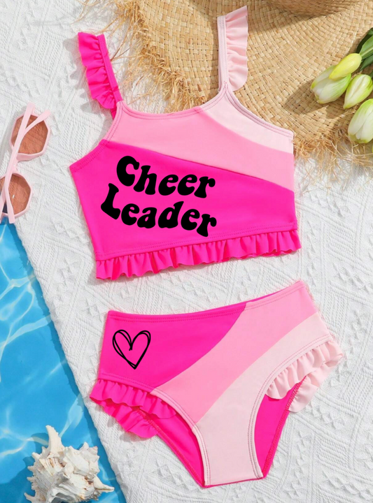 Toddler Color Block Bikini Swimwear (PREORDER)