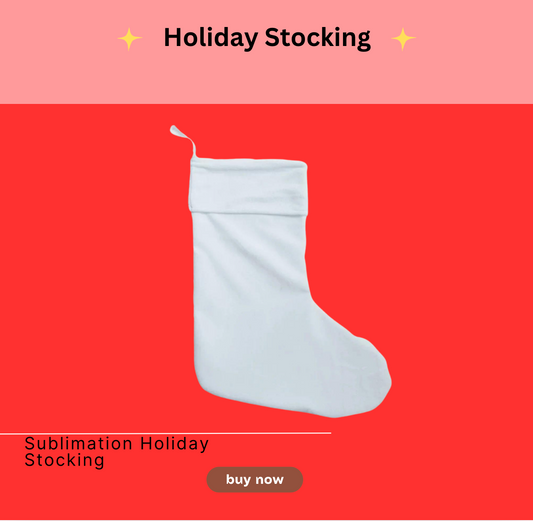 Christmas Stocking for Sublimation | Holiday stocking| Stocking stuffer Stocking | Sublimation Christmas Stocking |Sublimation Blank