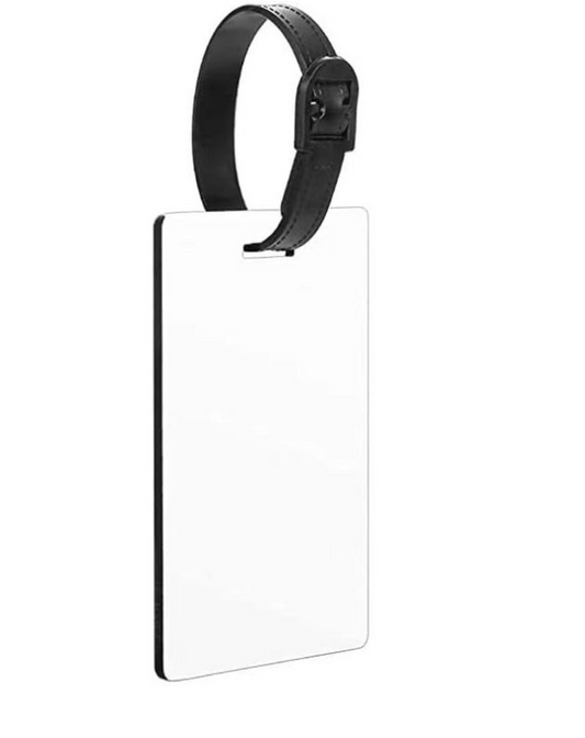 Sublimation Luggage Tag 3.9" | Sports Bag Tag | Customizable Bag Tag | MDF Bag Tag