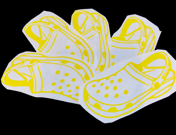 Croc Shoe Decal Sticker| Crocs Sticker Decal