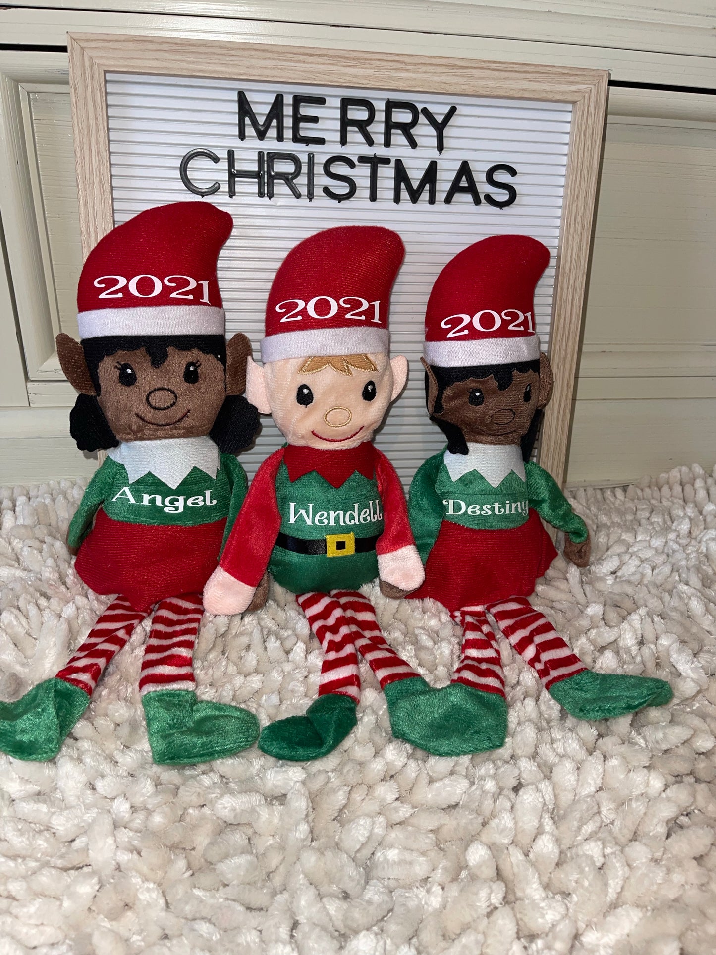 Personalized Stuffed Elf for Kids