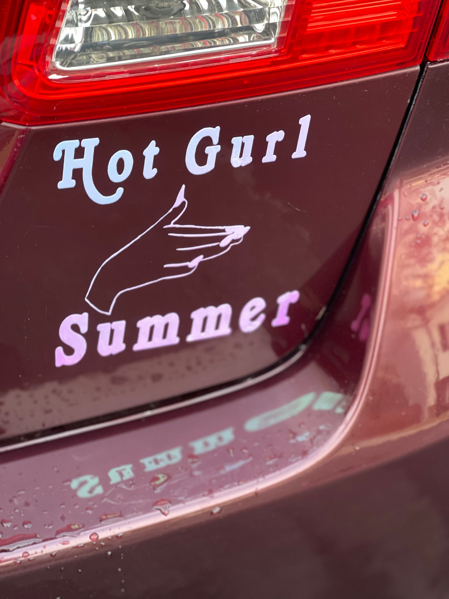 Hot Gurl Summer Decal