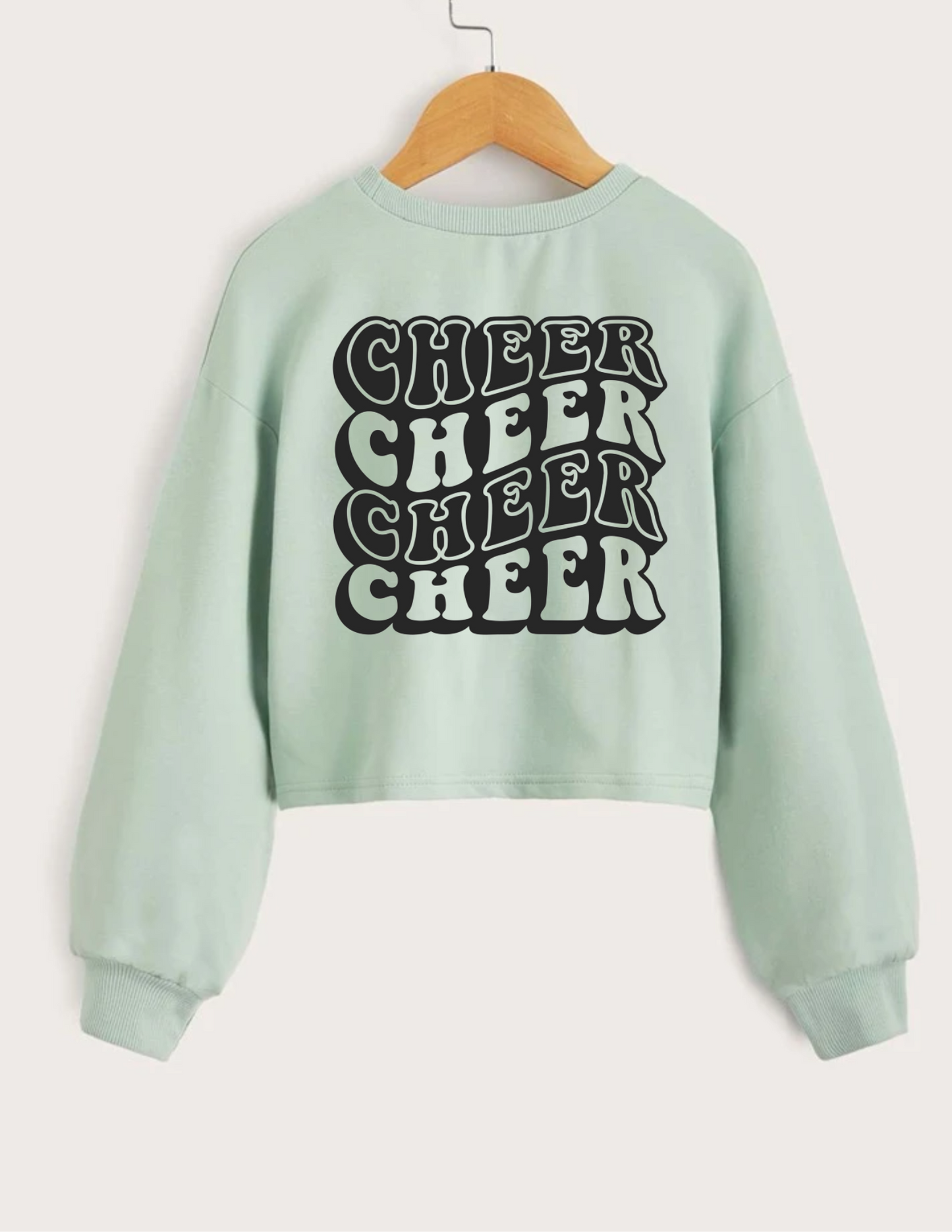 Vintage Cheer Twist Top sweatshirt (PreOrder)